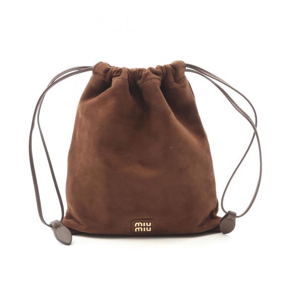 MIU MIU Brown Pouch - Picture 1 of 6